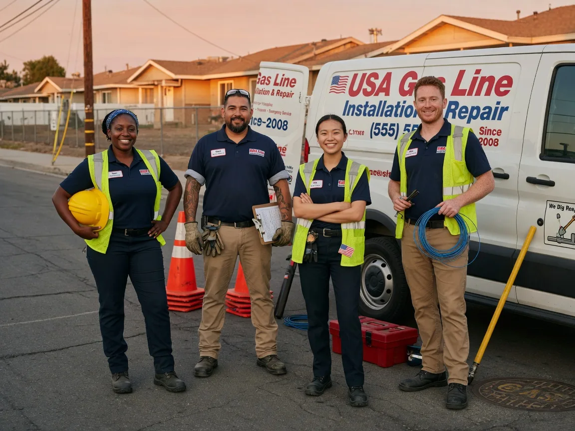 Gas Line Installation company in Loco, OK